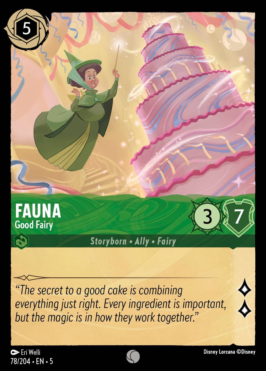 Fauna - Good Fairy card art