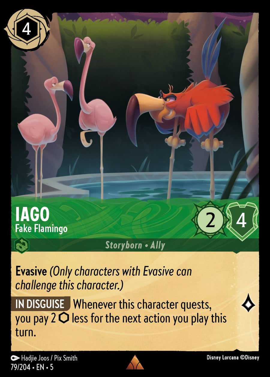 Iago - Fake Flamingo card art