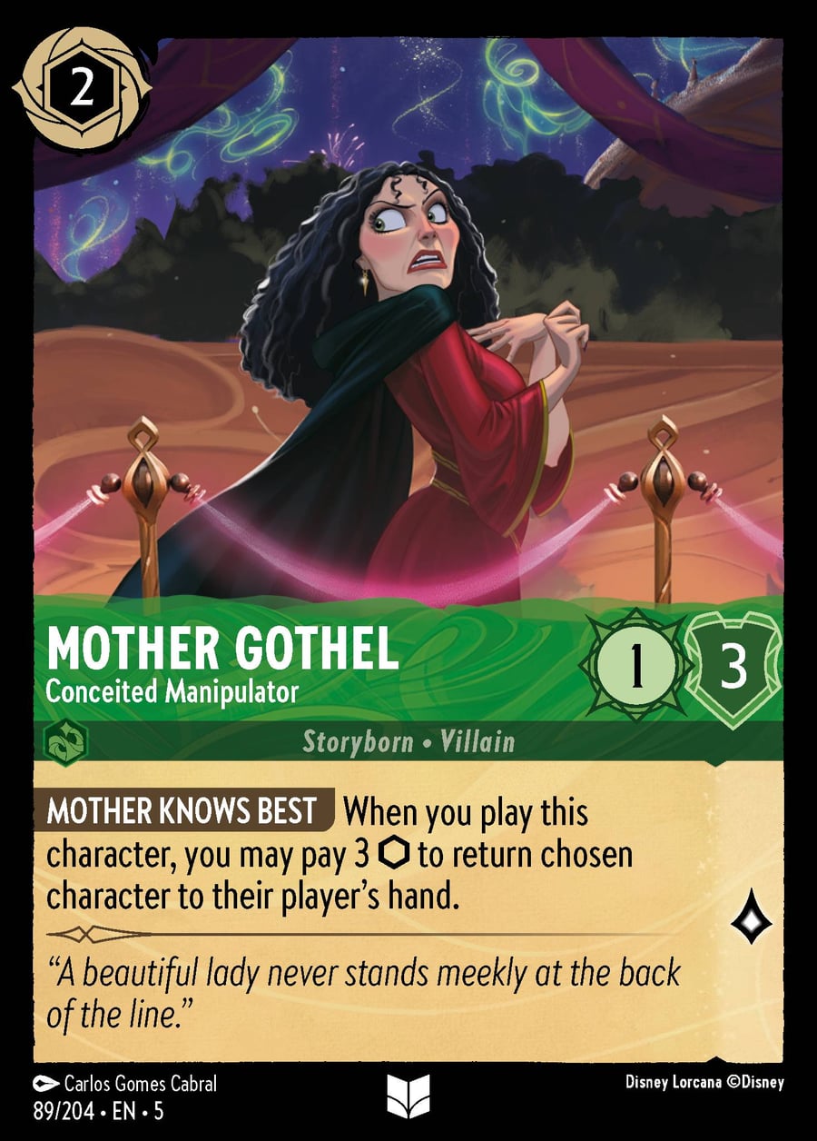 Mother Gothel - Conceited Manipulator card art