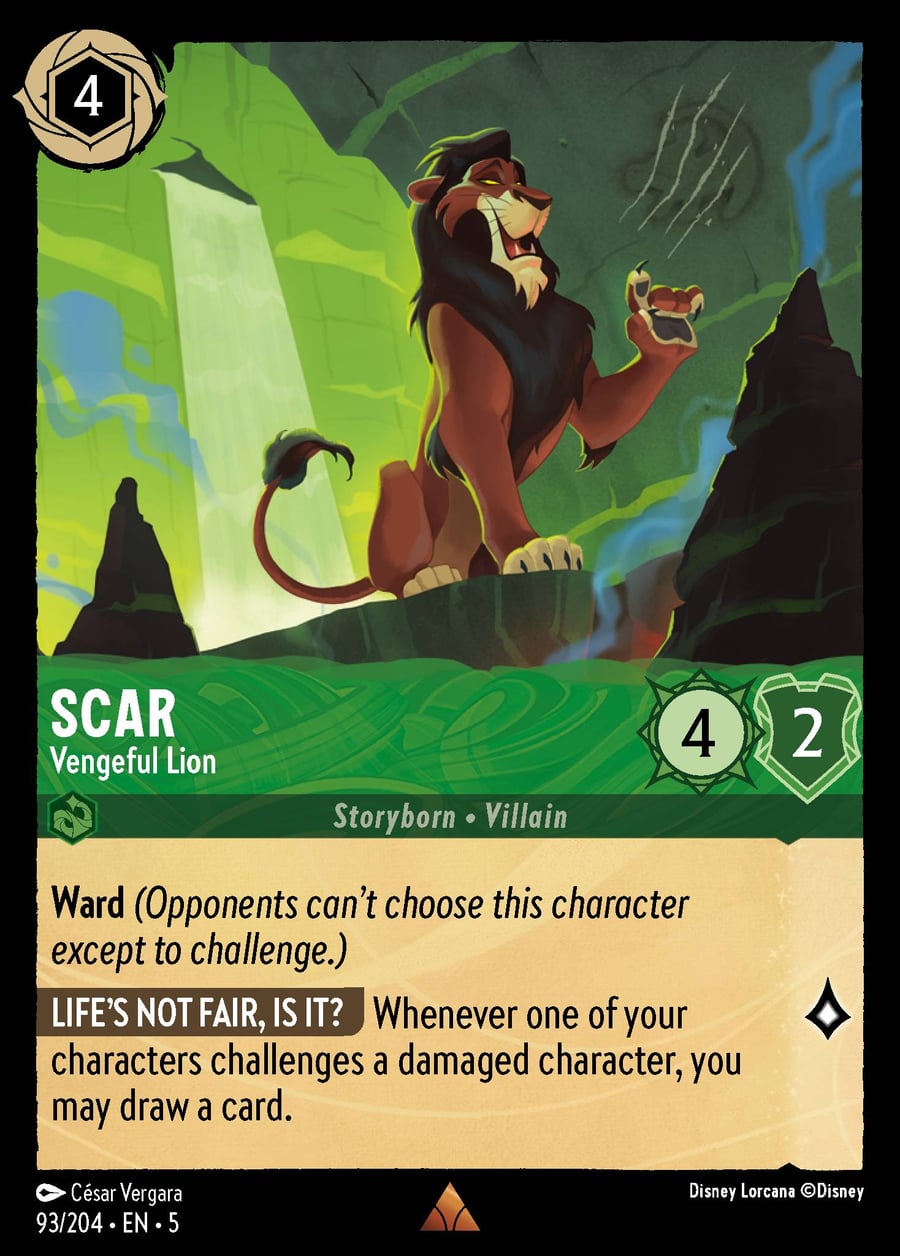 Scar - Vengeful Lion card art