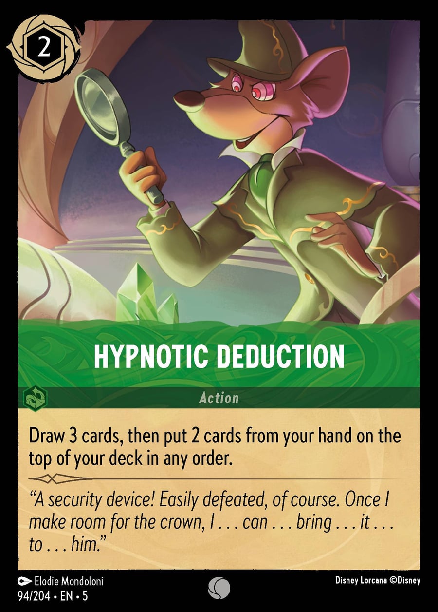 Hypnotic Deduction card art