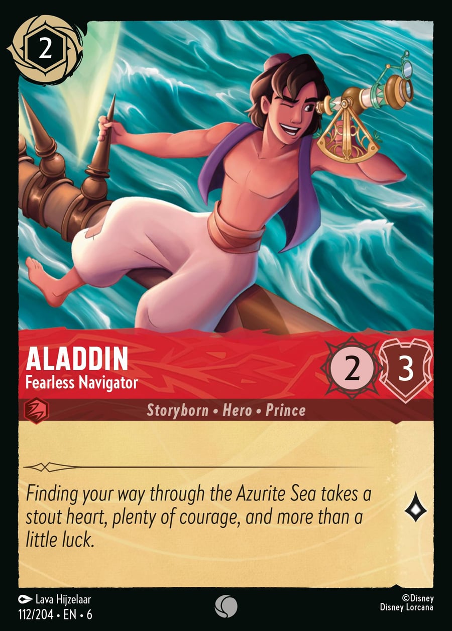 Aladdin - Fearless Navigator card art