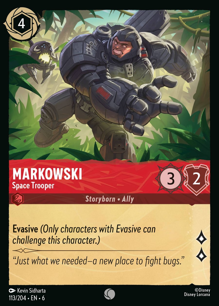 Markowski - Space Trooper card art