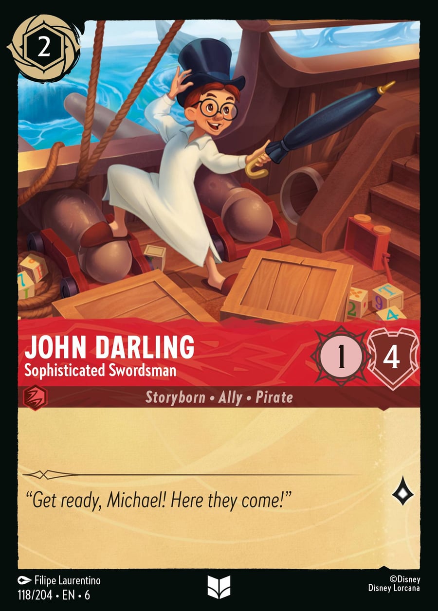 John Darling - Sophisticated Swordsman card art