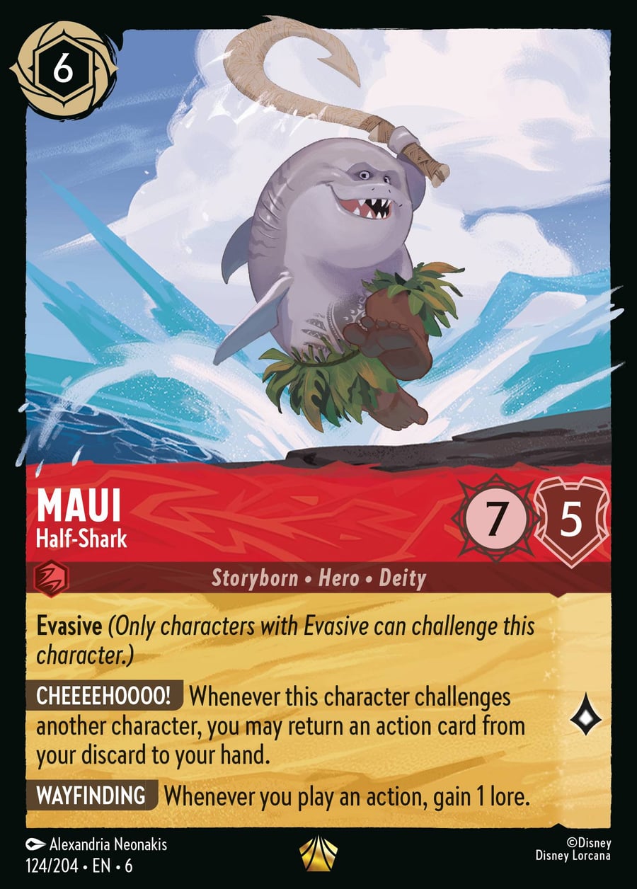 Maui - Half-Shark card art
