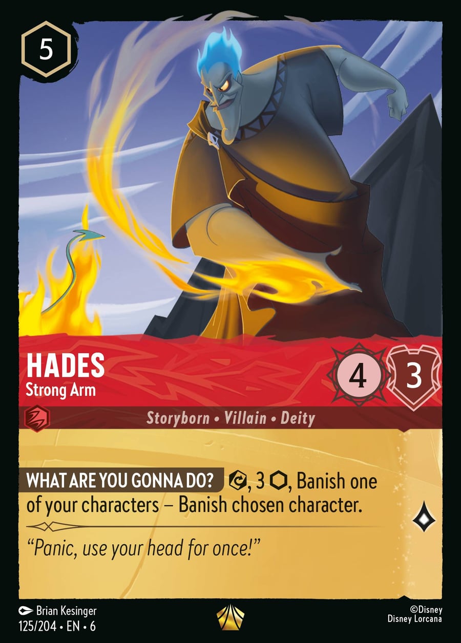 Hades - Strong Arm card art