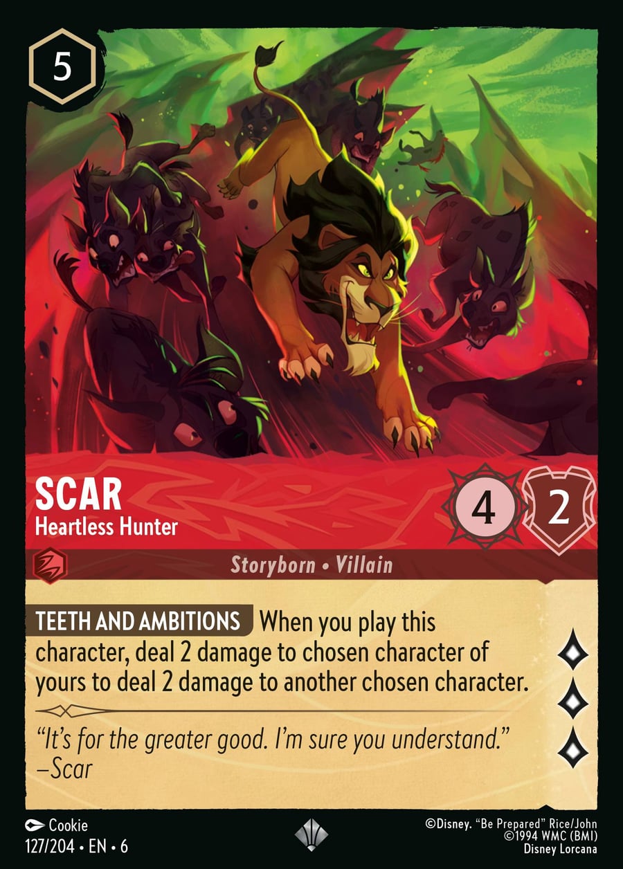Scar - Heartless Hunter card art
