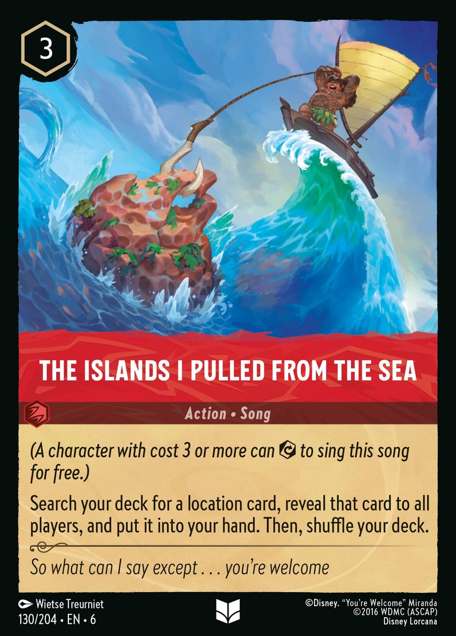 The Islands I Pulled from the Sea card art