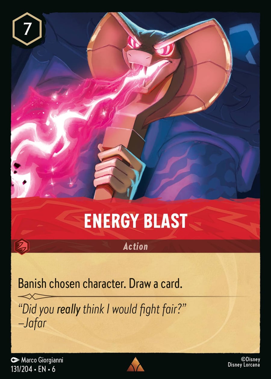 Energy Blast card art