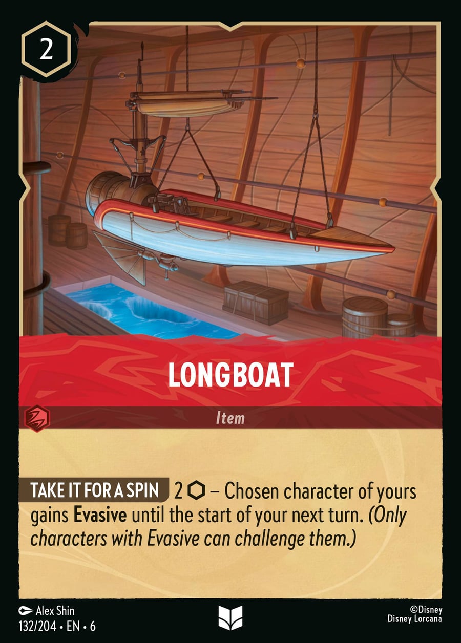 Longboat card art