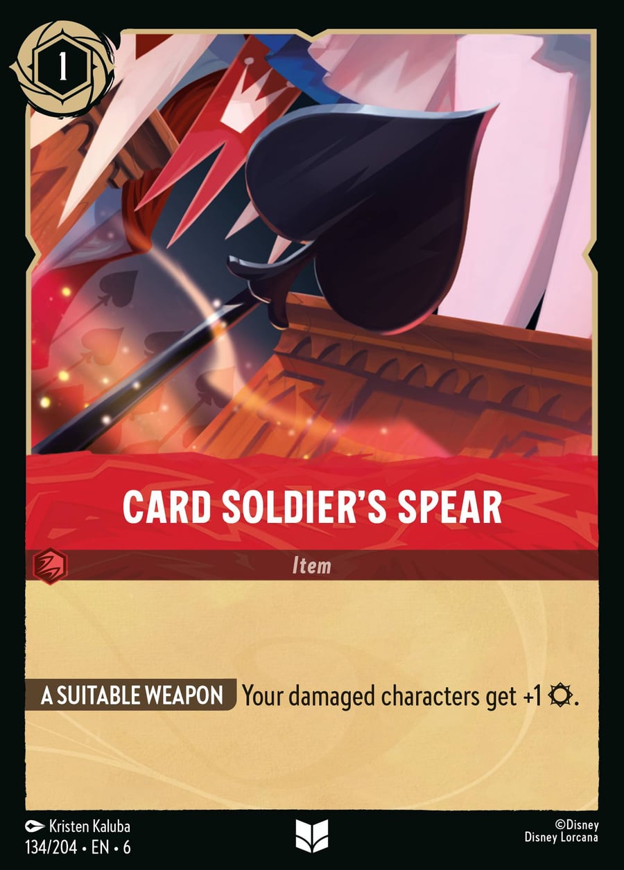 Card Soldier's Spear card art