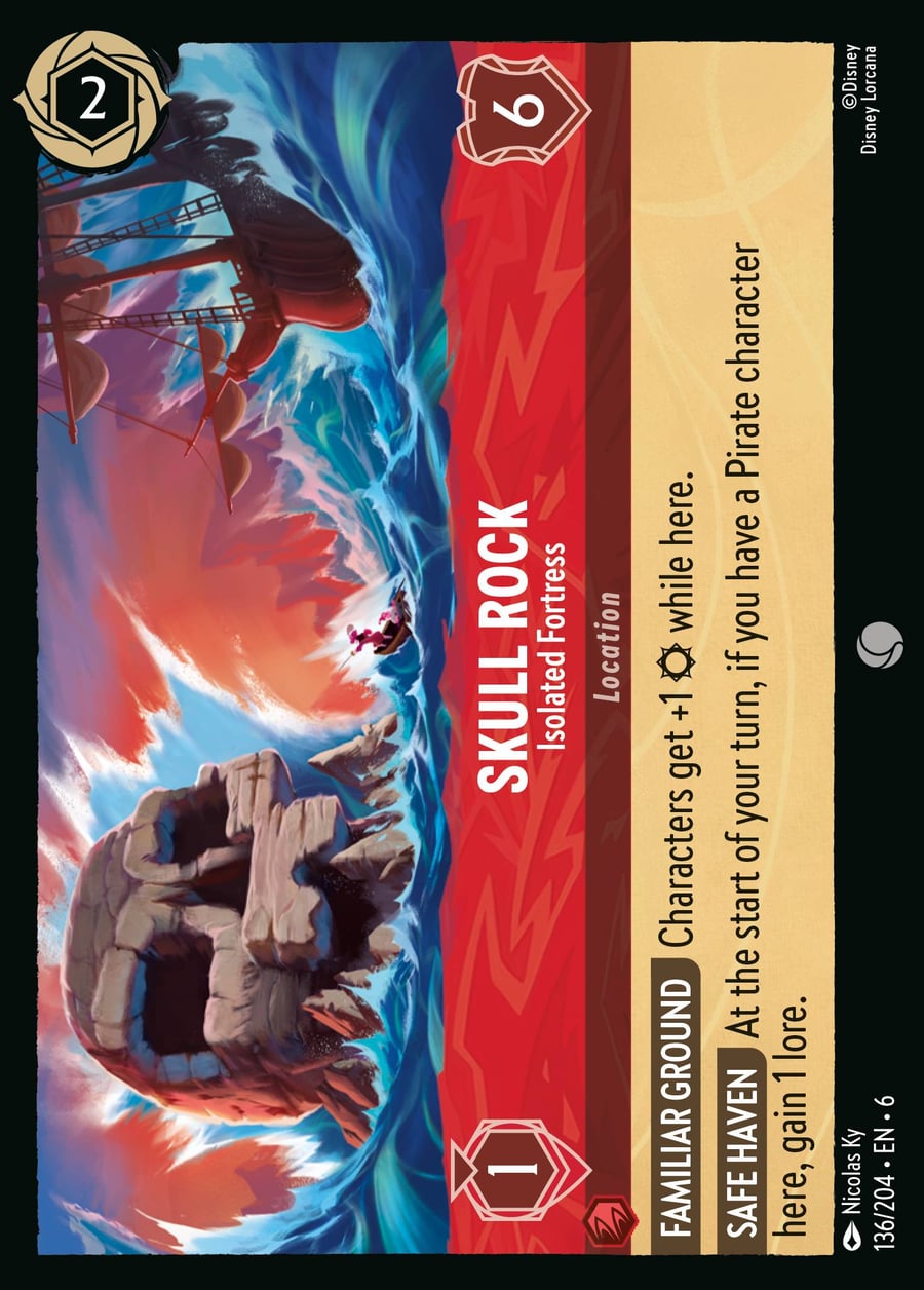 Skull Rock - Isolated Fortress card art