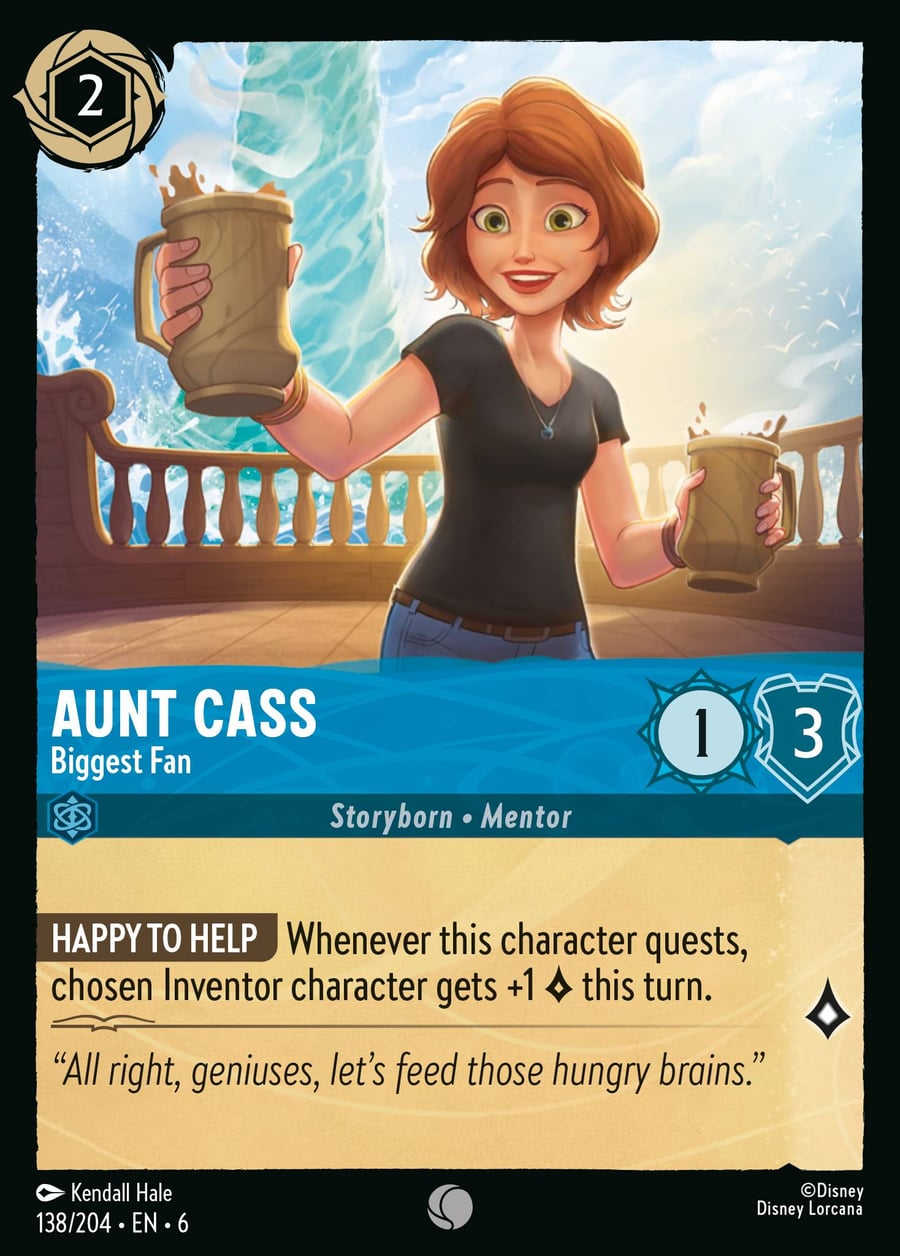 Aunt Cass - Biggest Fan card art