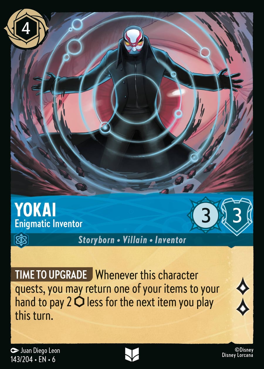 Yokai - Enigmatic Inventor card art