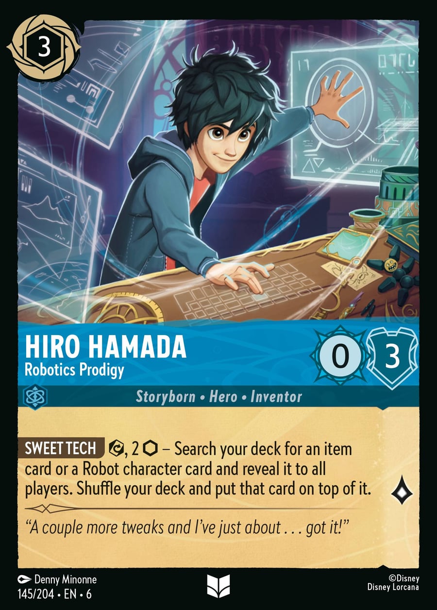 Hiro Hamada - Robotics Prodigy card art