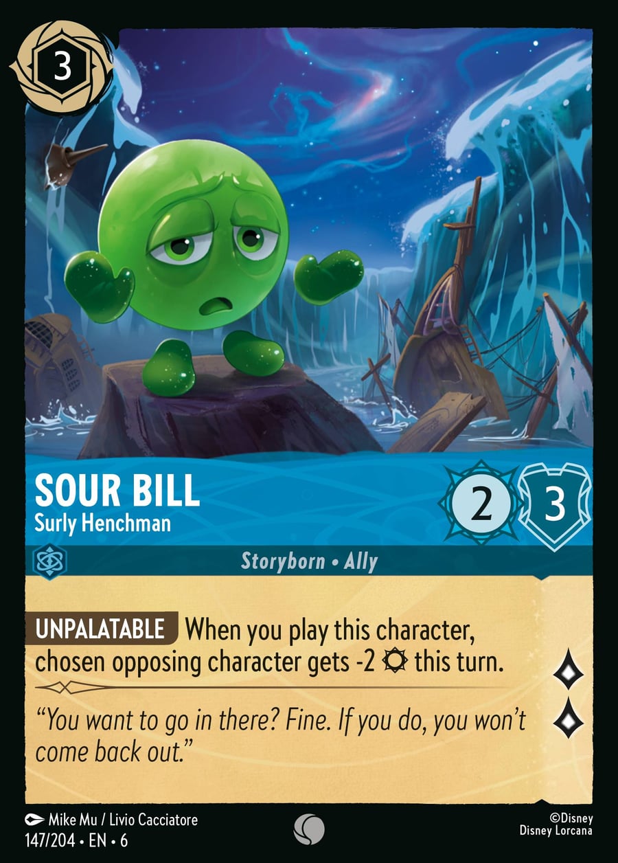 Sour Bill - Surly Henchman card art