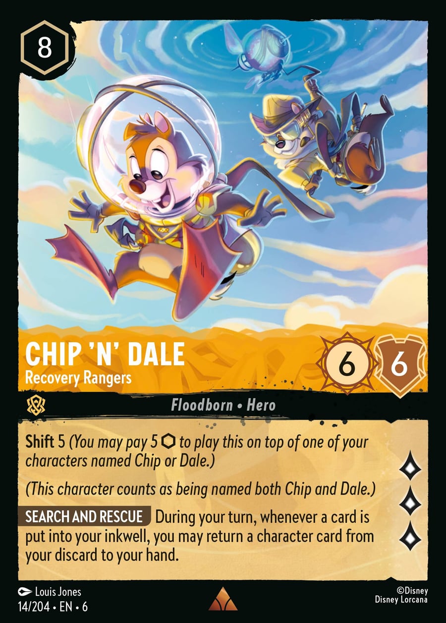 Chip 'n' Dale - Recovery Rangers card art