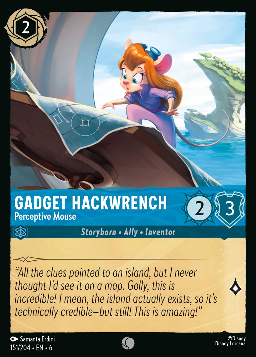 Gadget Hackwrench - Perceptive Mouse card art