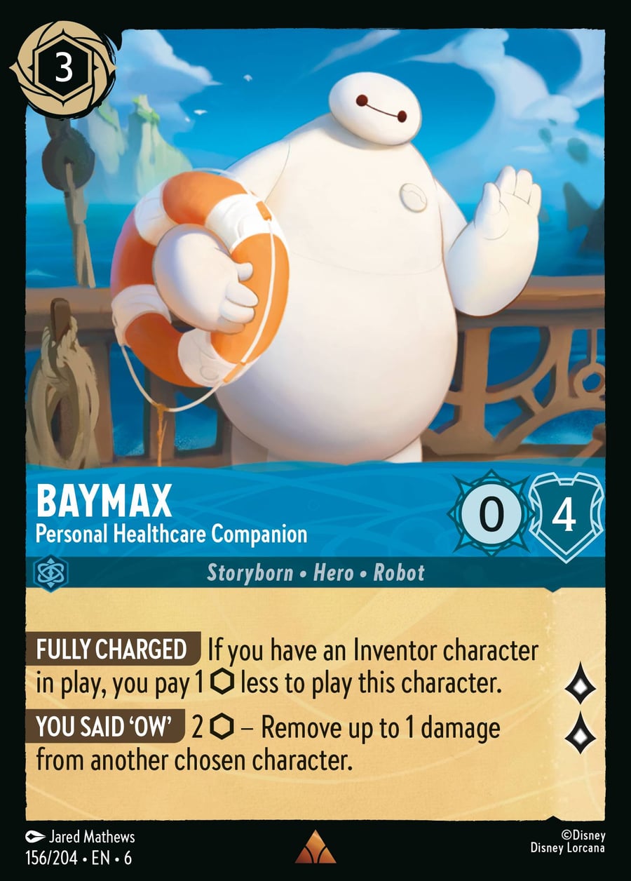 Baymax - Personal Healthcare Companion card art