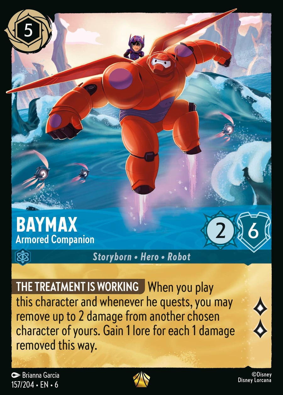 Baymax - Armored Companion card art