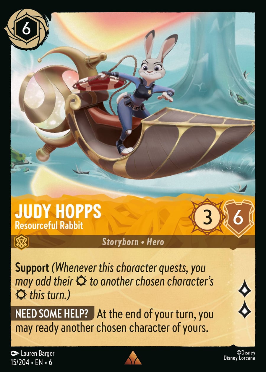 Judy Hopps - Resourceful Rabbit card art