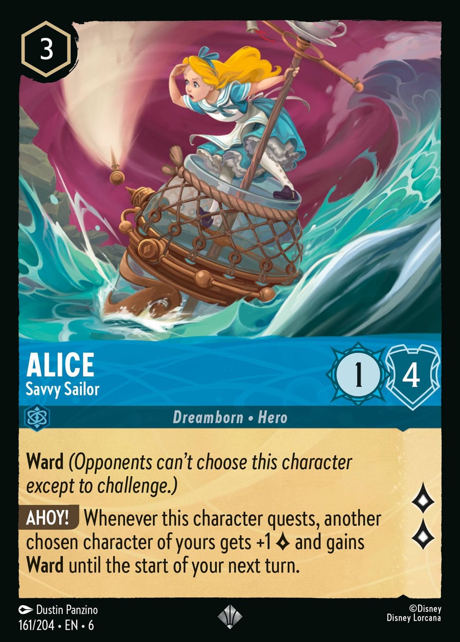 Alice - Savvy Sailor card art