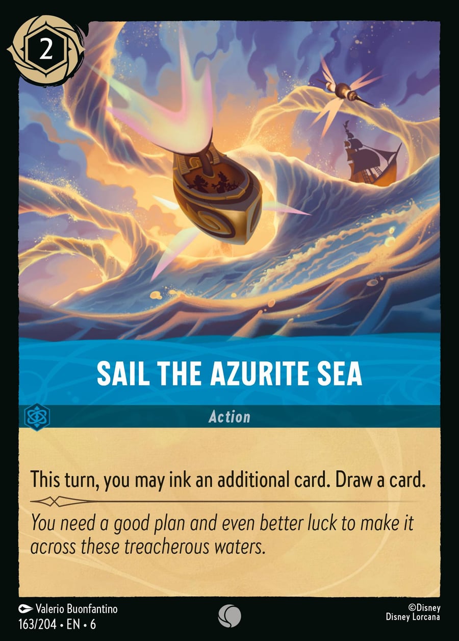 Sail the Azurite Sea card art