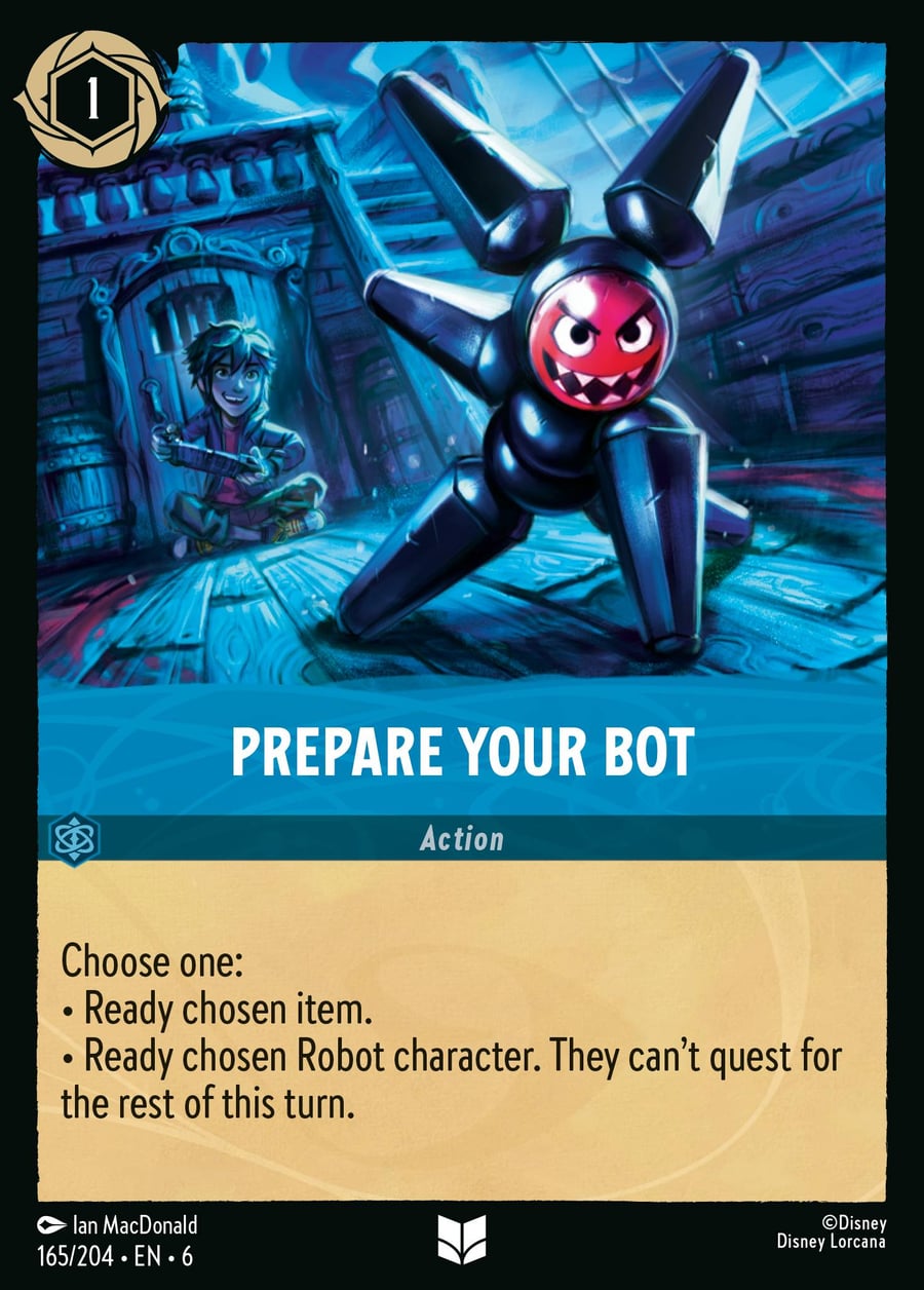 Prepare Your Bot card art