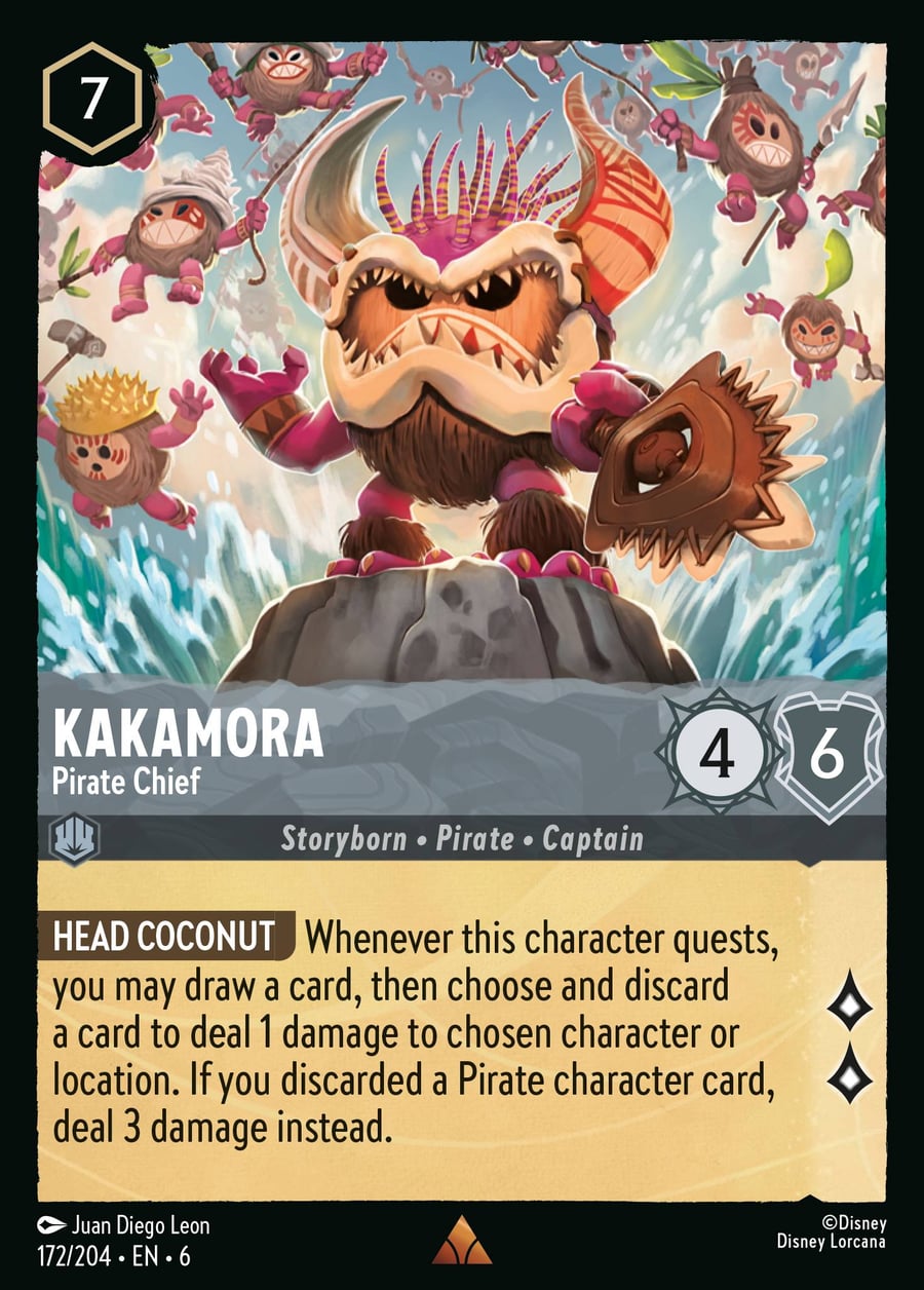 Kakamora - Pirate Chief card art