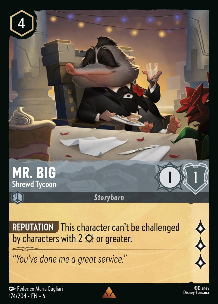Mr. Big - Shrewd Tycoon card art