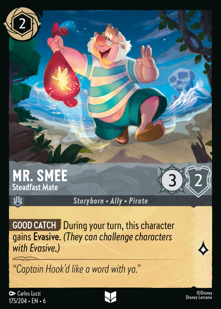 Mr. Smee - Steadfast Mate card art