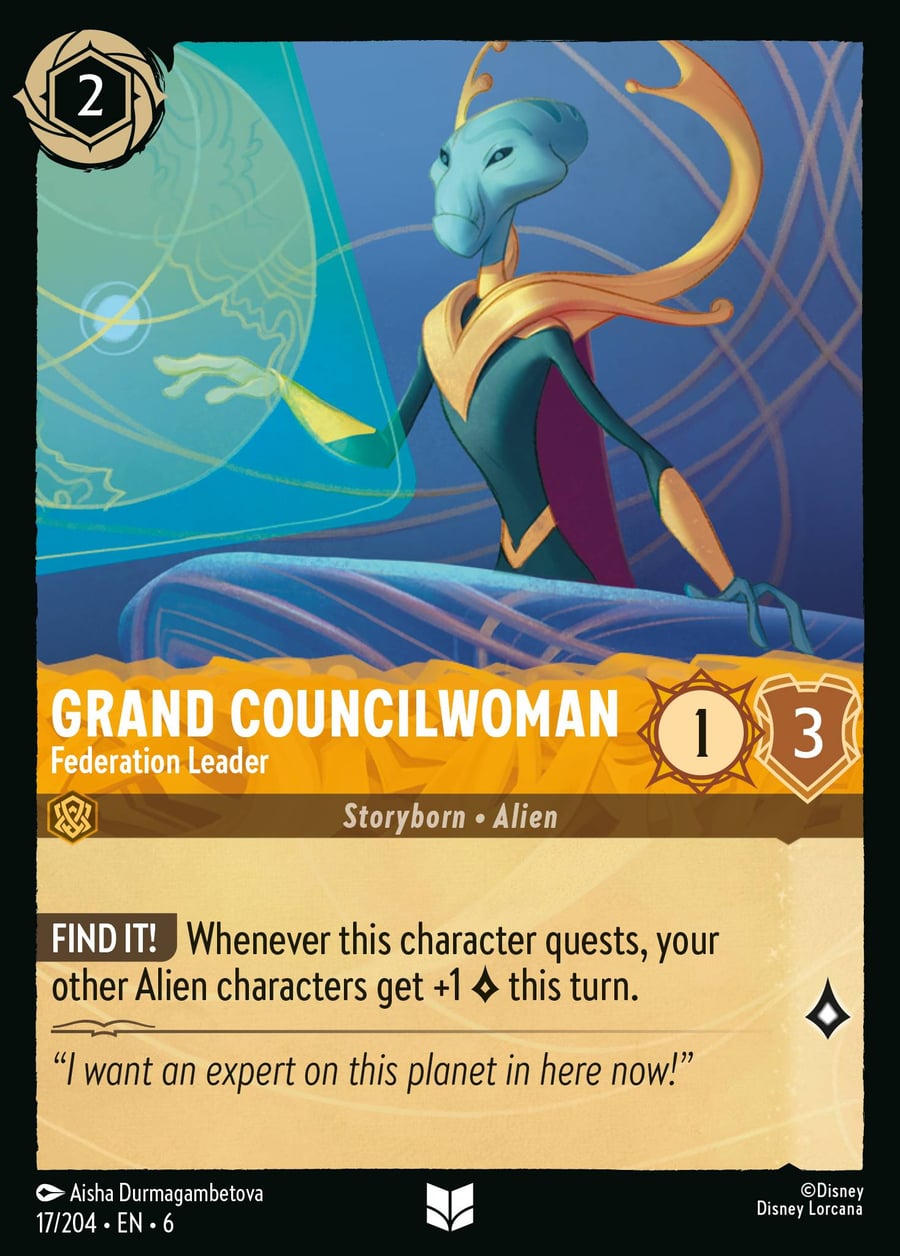 Grand Councilwoman - Federation Leader card art