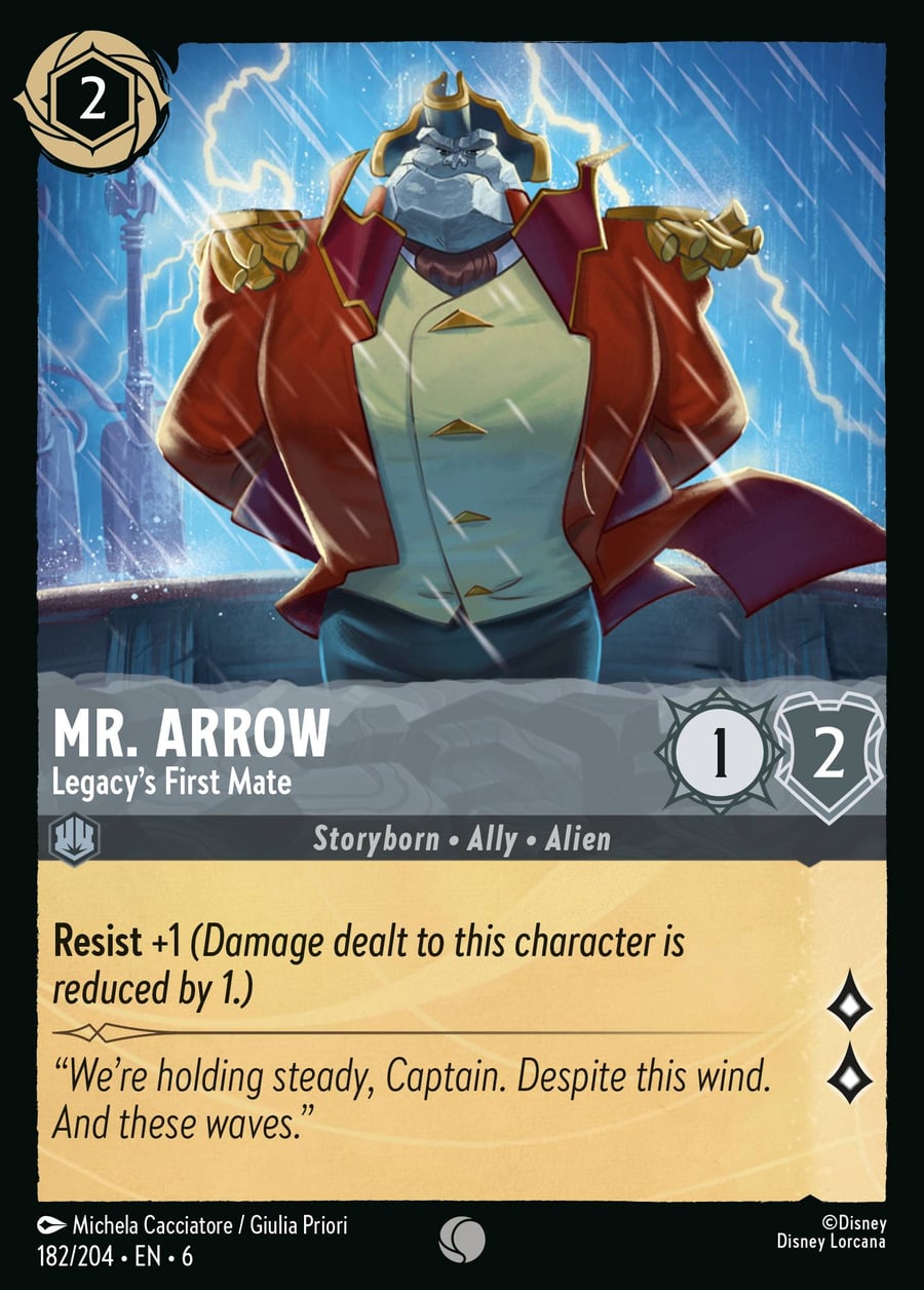 Mr. Arrow - Legacy's First Mate card art