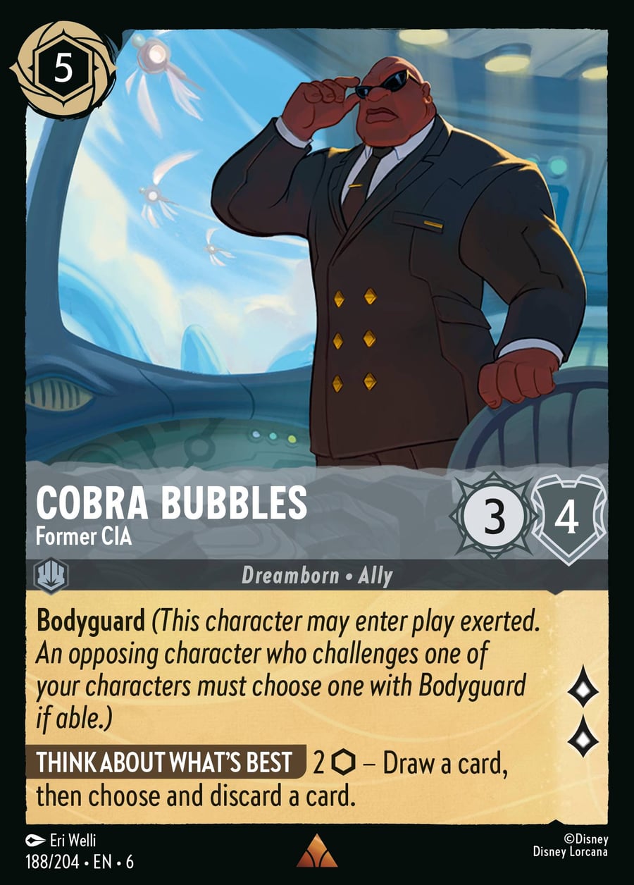 Cobra Bubbles - Former CIA card art