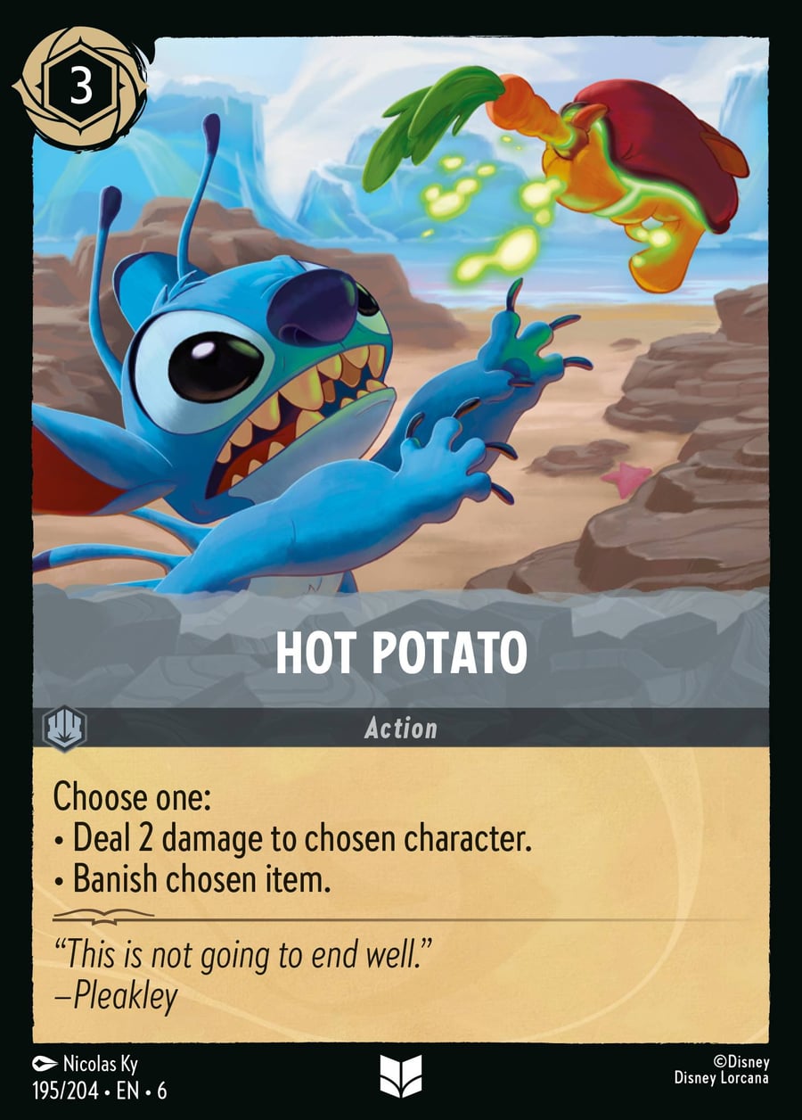 Hot Potato card art