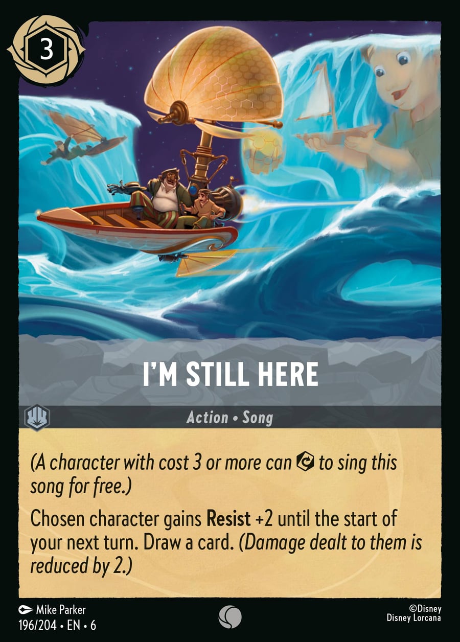 I'm Still Here card art