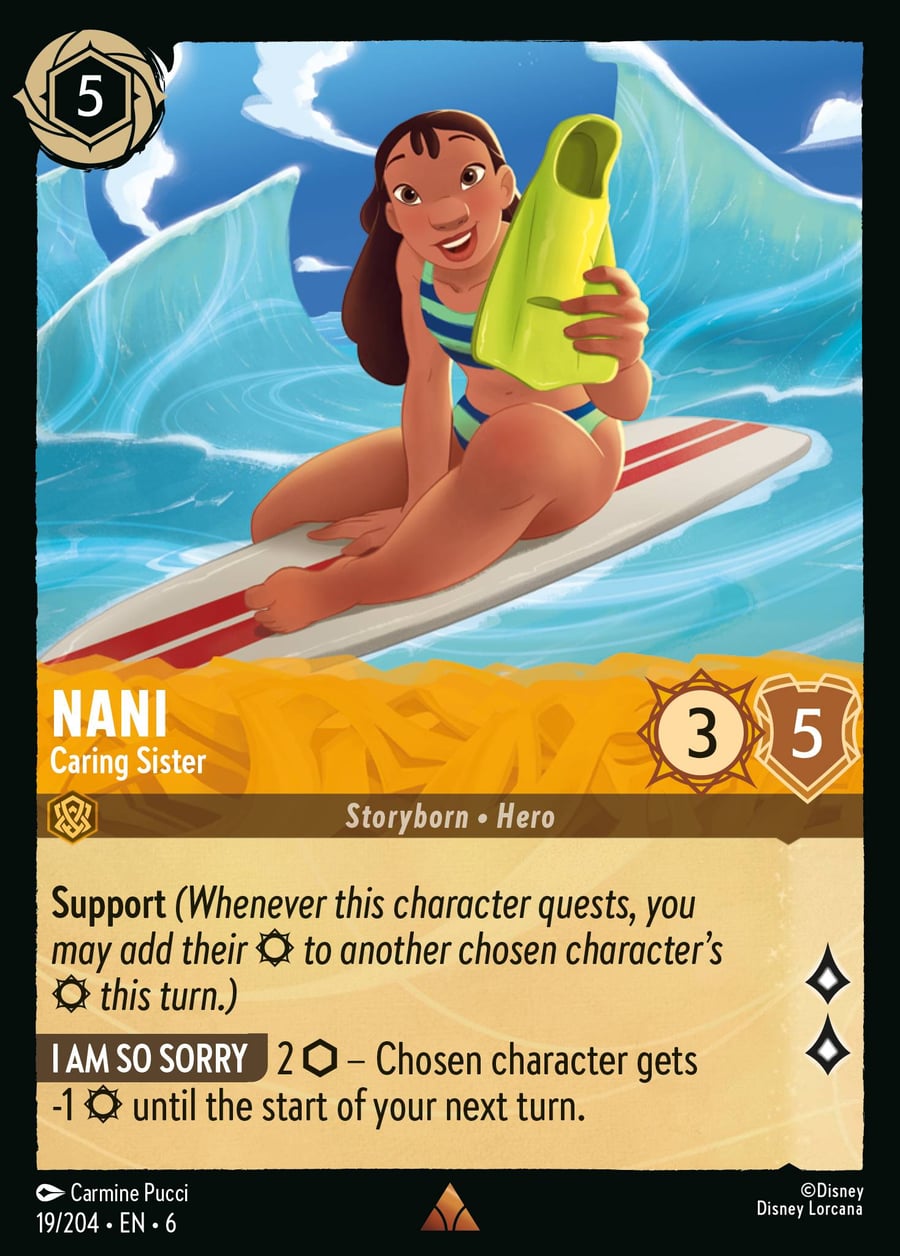 Nani - Caring Sister card art