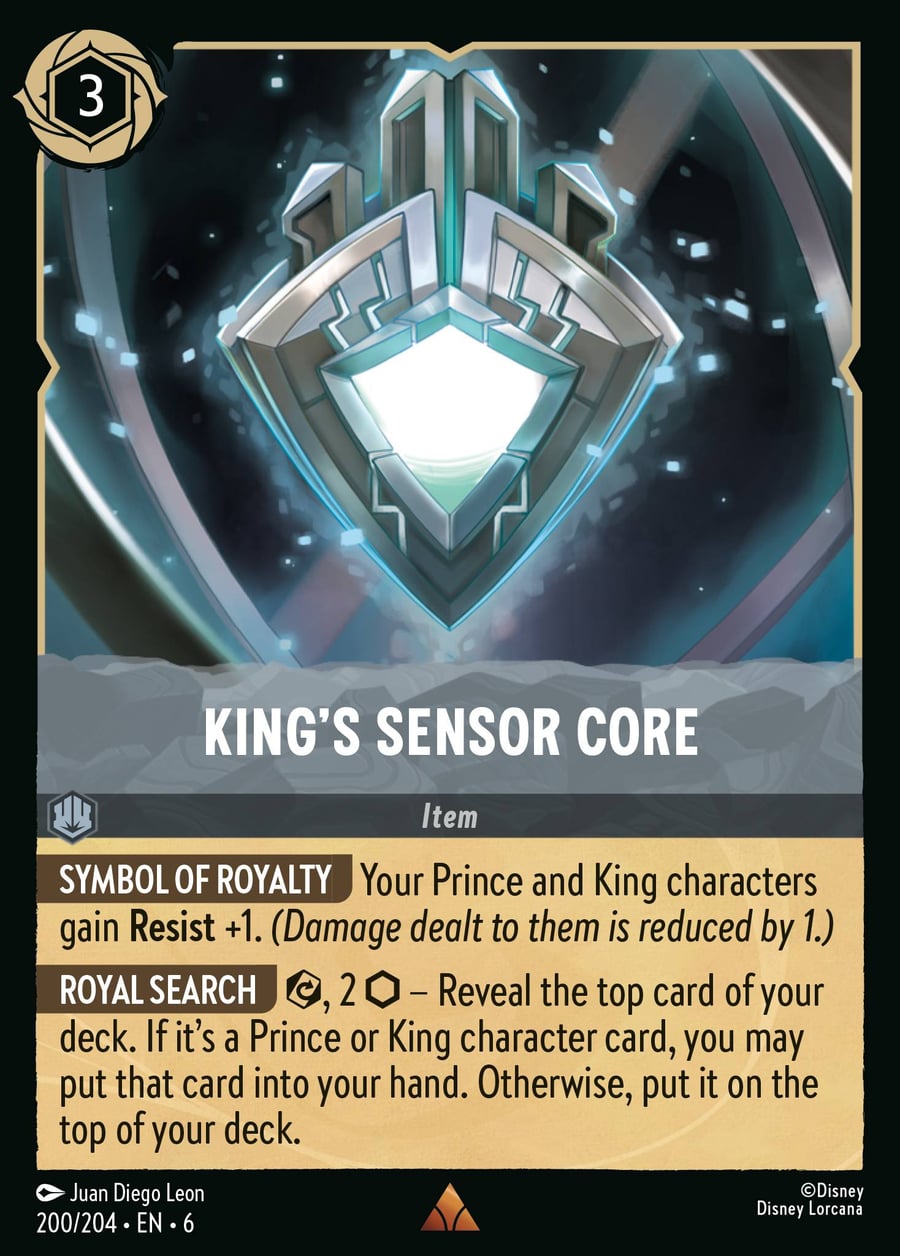 King's Sensor Core card art