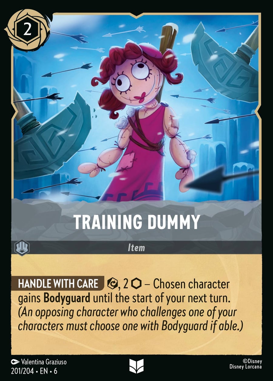 Training Dummy card art