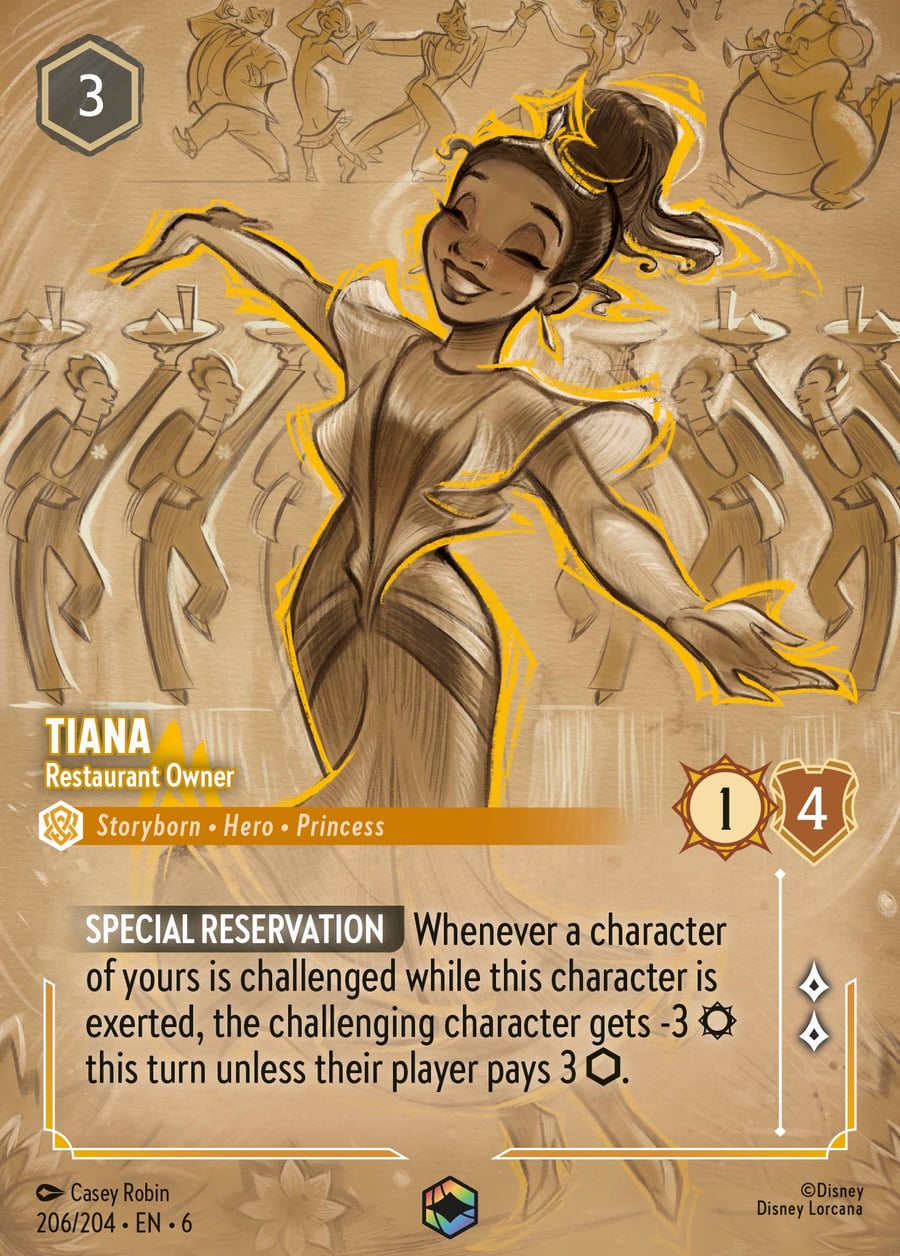 Tiana - Restaurant Owner card art