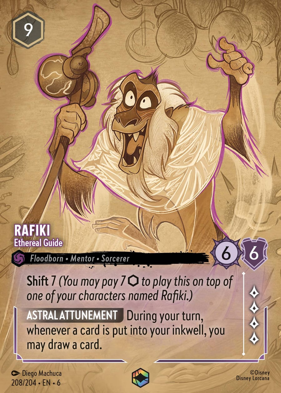 Rafiki - Ethereal Guide card art