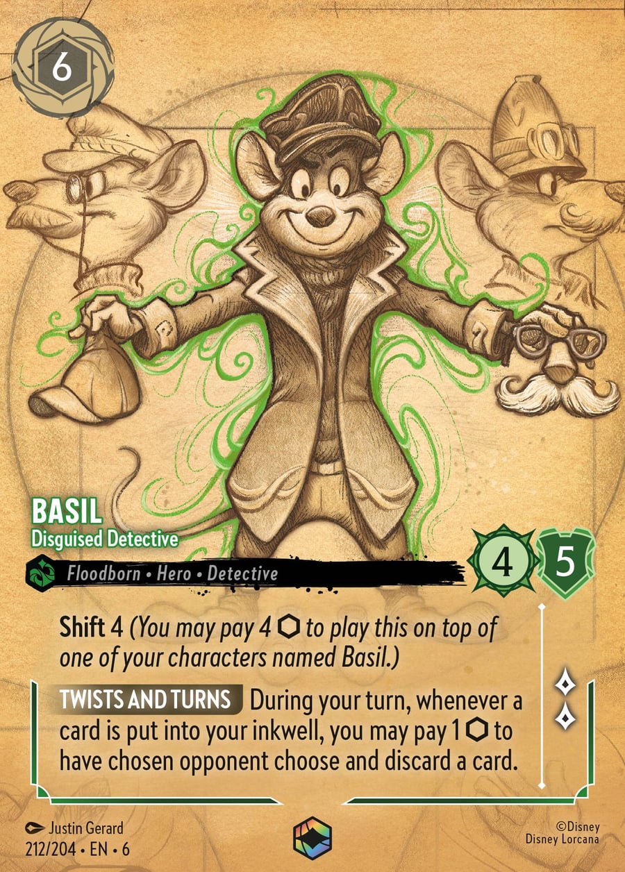 Basil - Disguised Detective card art