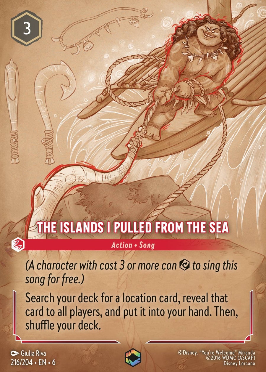 The Islands I Pulled From the Sea card art
