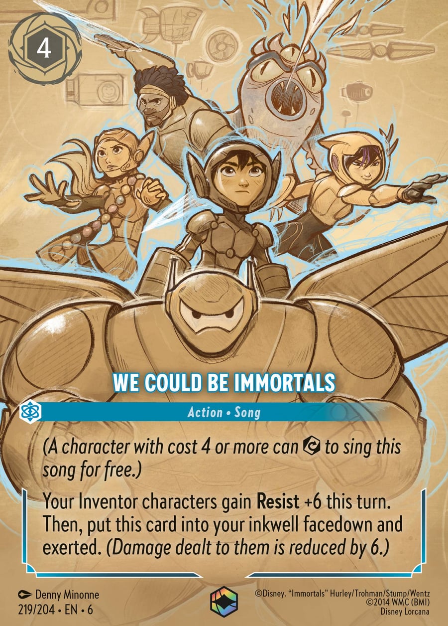 We Could Be Immortals card art