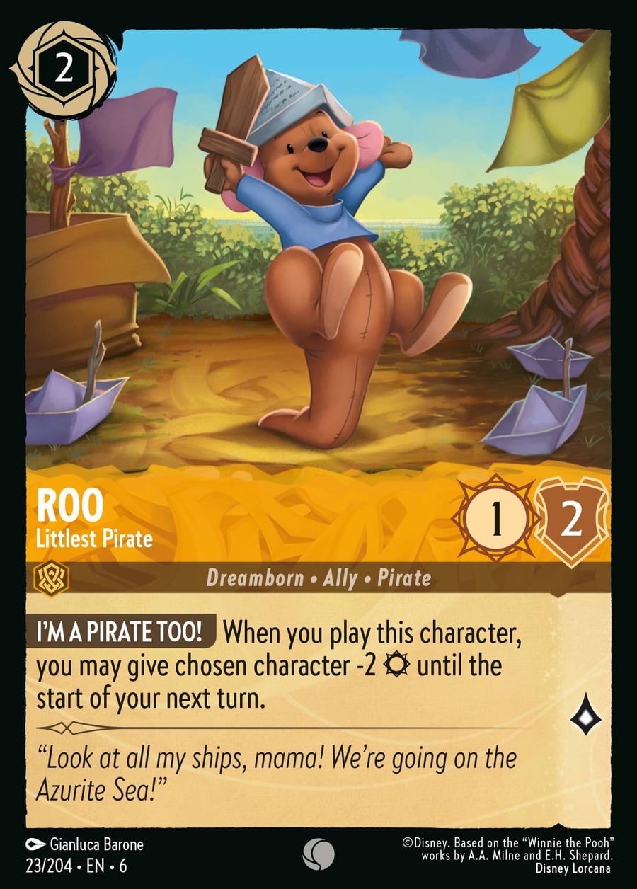 Roo - Littlest Pirate card art