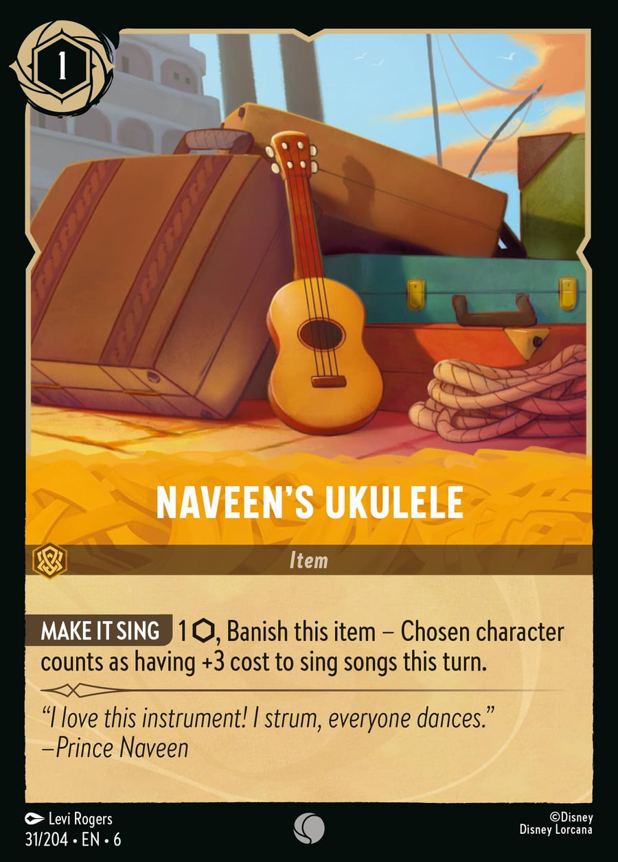 Naveen's Ukulele card art
