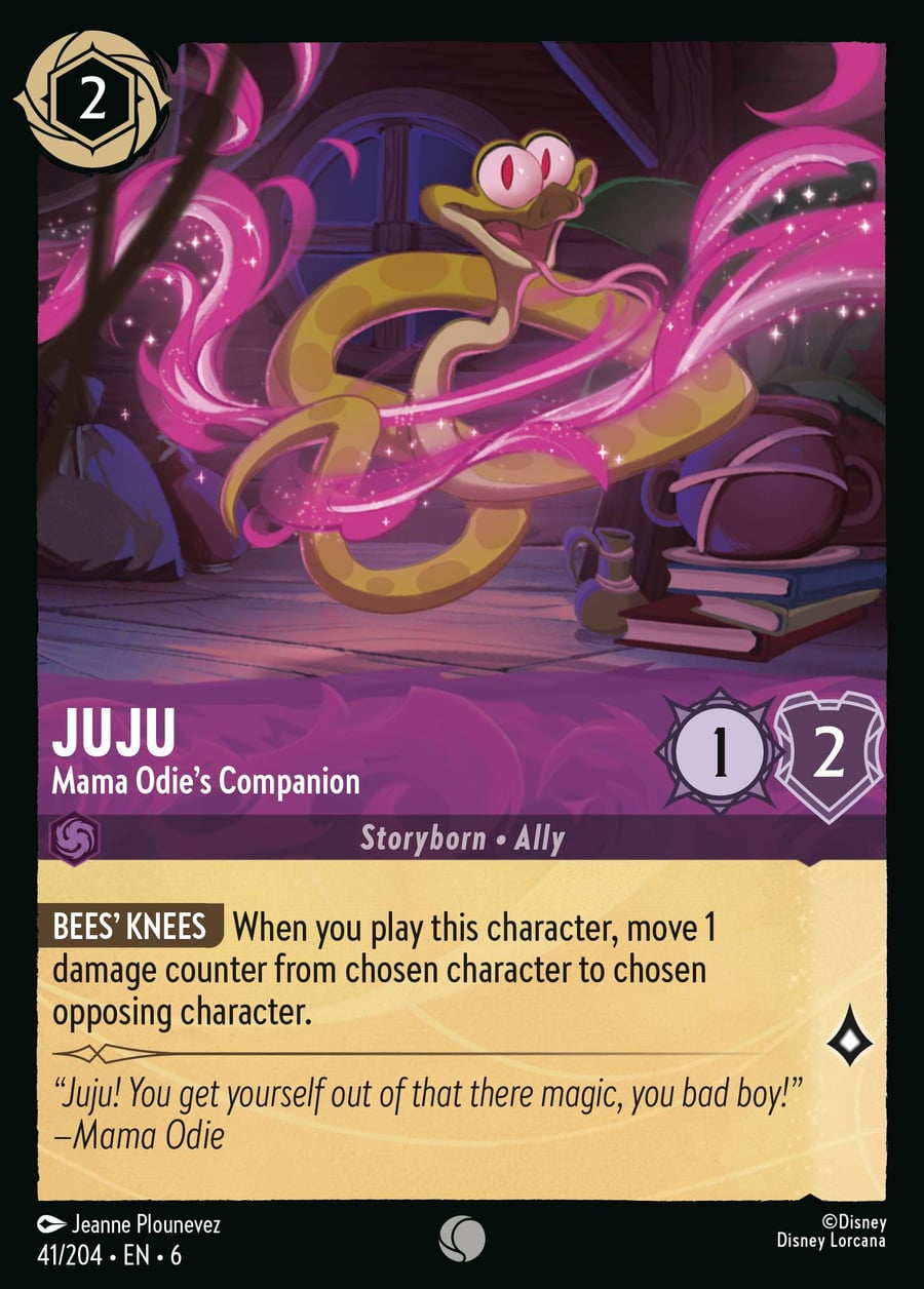 Juju - Mama Odie's Companion card art