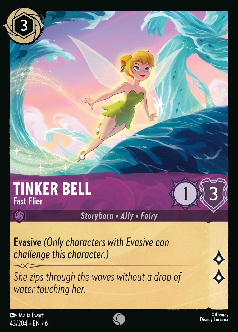 Tinker Bell - Fast Flier card art
