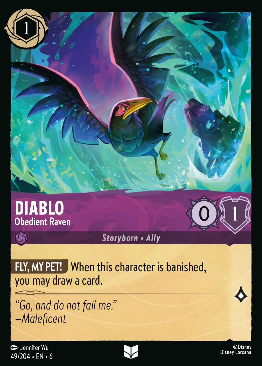 Diablo - Obedient Raven card art