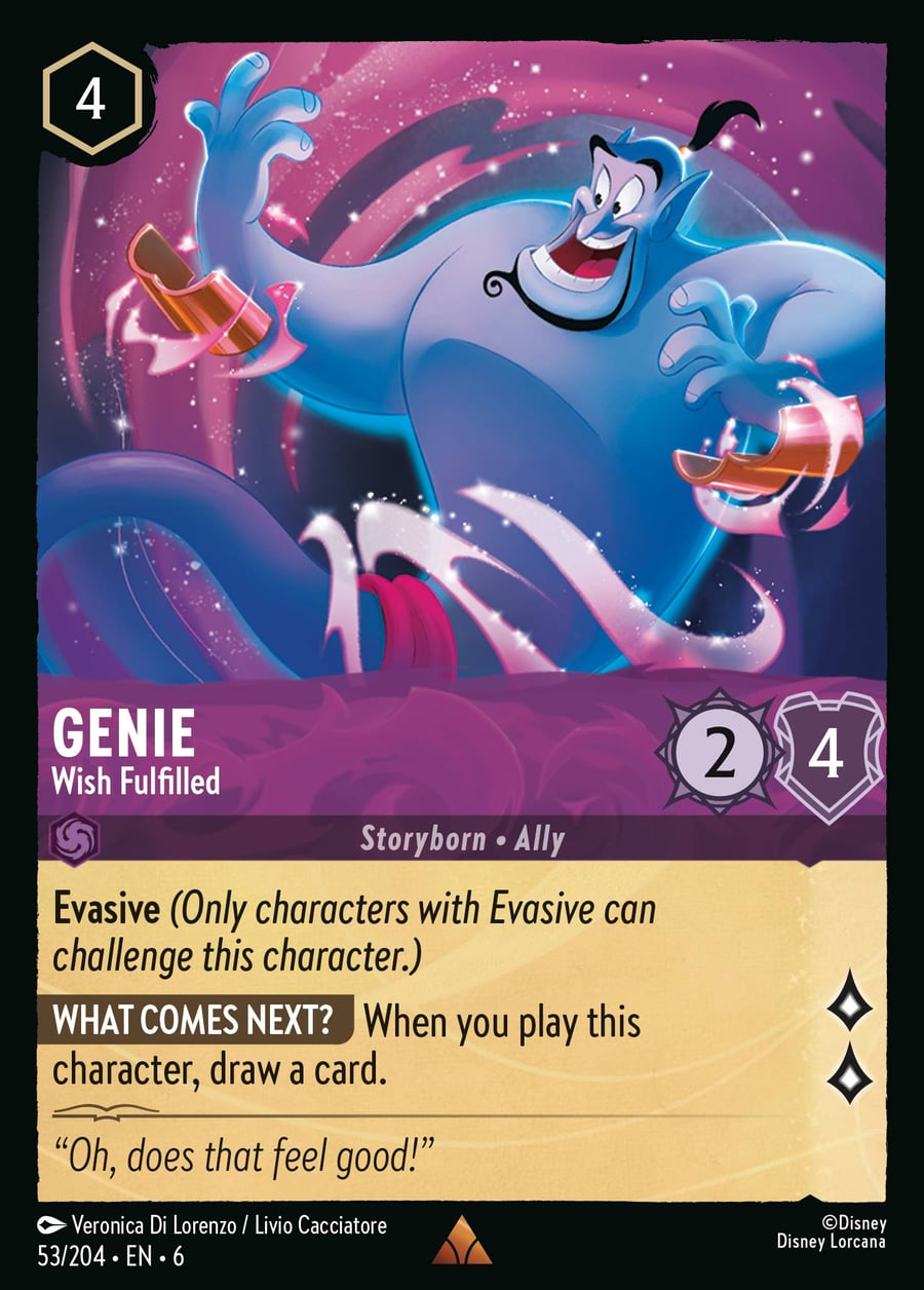 Genie - Wish Fulfilled card art